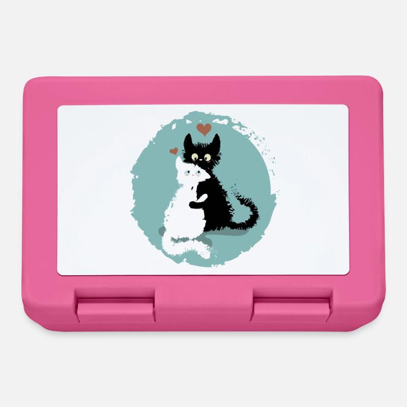 Love Cats - Brotdose - Pink