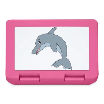 delphin - Brotdose - Pink - Vorne