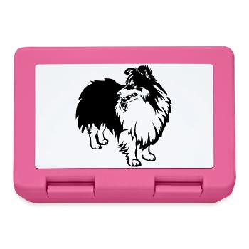 Sheltie - Brotdose - Pink - Vorne