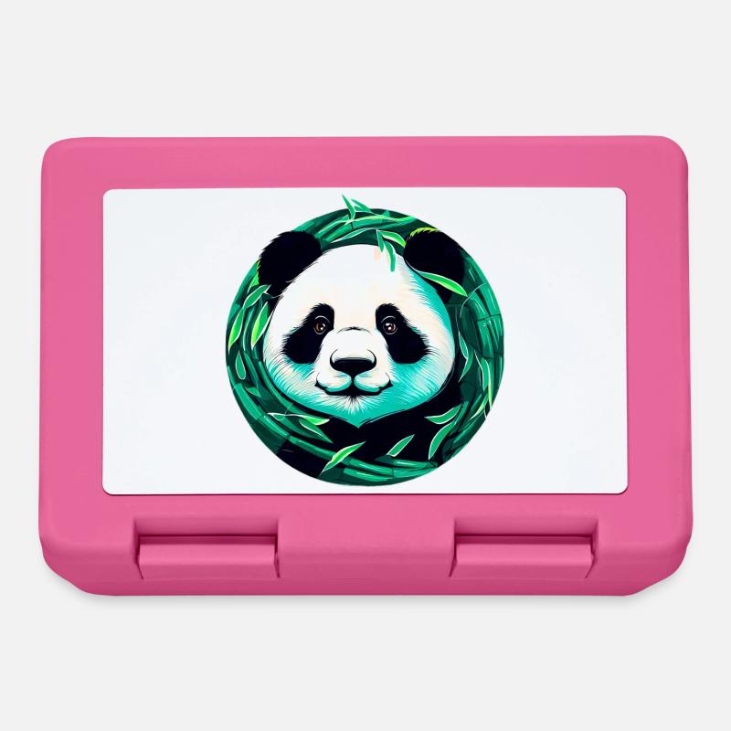 Panda - Brotdose - Pink
