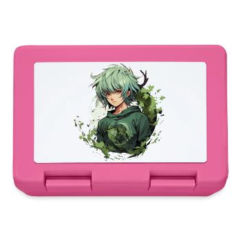 Manga Design - Boîte à goûter - rose - Devant