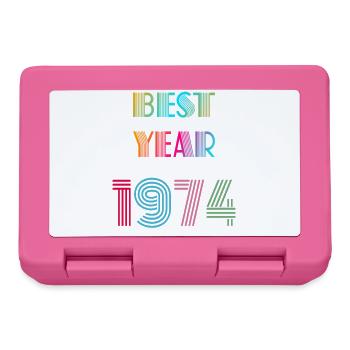 BEST YEAR - Lunchbox - pink - Front