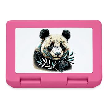 Panda - Brotdose - Pink - Vorne