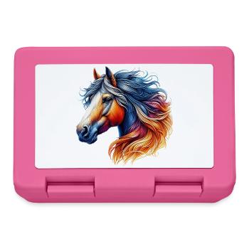 Horse - Lunchbox - pink - Front