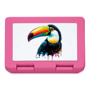 Tukan - Brotdose - Pink - Vorne