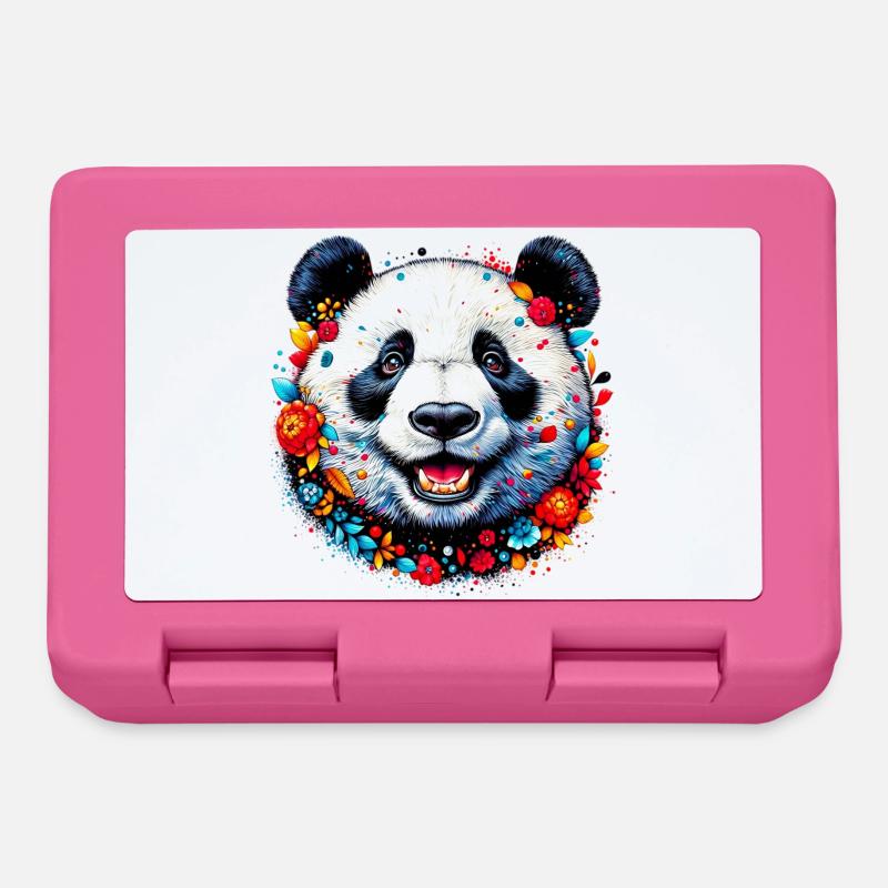 Panda - Brotdose - Pink