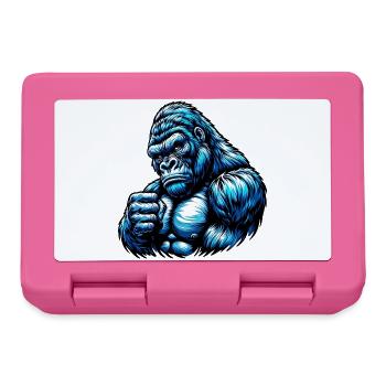Gorilla - Lunchbox - pink - Front
