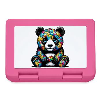 Panda - Brotdose - Pink - Vorne