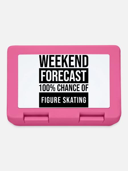 Eiskunstlauf Eiskunstlauf Eiskunstlauf Eiskunstlauf - Brotdose - Pink