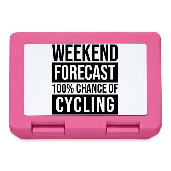 Radfahren - Brotdose - Pink - Vorne