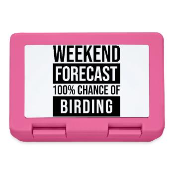 Birder - Boîte à goûter - rose - Devant