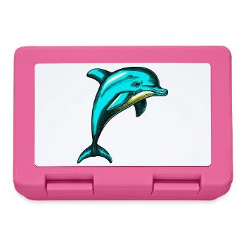 Delfin - Brotdose - Pink - Vorne