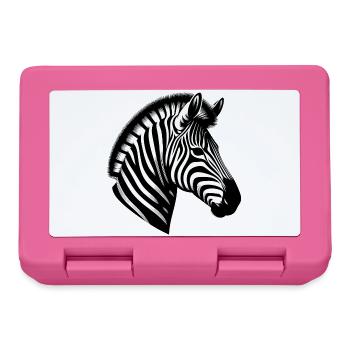 Zebra - Brotdose - Pink - Vorne