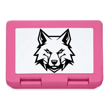 Bad Wolf - Lunchbox - pink - Front