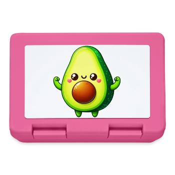 Avocado - Brotdose - Pink - Vorne
