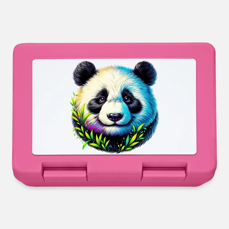 Panda - Brotdose - Pink