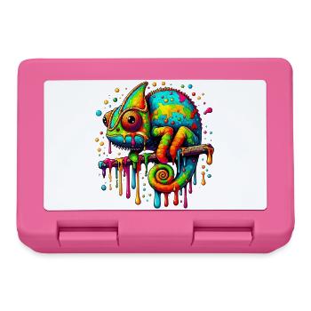 Chameleon - Lunchbox - pink - Front