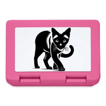 Siamkatze - Brotdose - Pink - Vorne