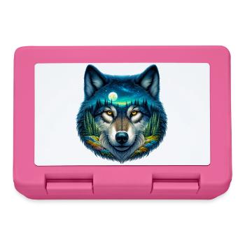 Wolf - Brotdose - Pink - Vorne