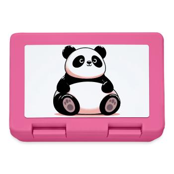 Panda - Brotdose - Pink - Vorne