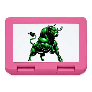 Stier - Brotdose - Pink - Vorne