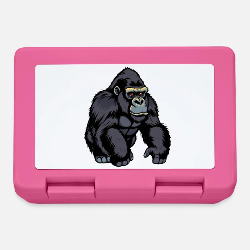 Gorilla - Brotdose - Pink