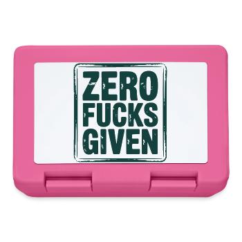 Relaxed rebellious statement design - Lunchbox - pink - Front