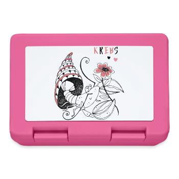 Zodiac sign Cancer - Lunchbox - pink - Front