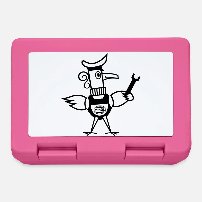 Minol Pirol v.1 (Farbe änderbar) - Brotdose - Pink