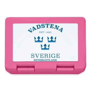 Vadstena, Sverige, Suède - Boîte à goûter - rose - Devant