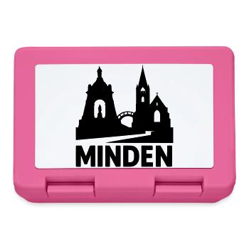 minden westfalen silhouette - Brotdose - Pink - Vorne