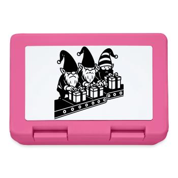 wicht fließband geschenke fabrik - Brotdose - Pink - Vorne