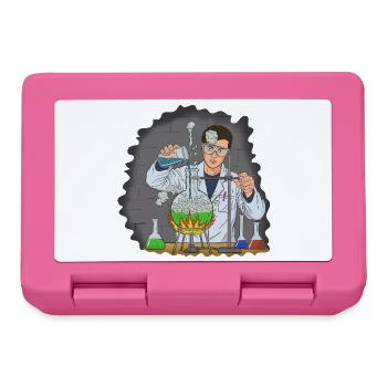 Maître expérimentateur en chimie du feu - Boîte à goûter - rose - Devant