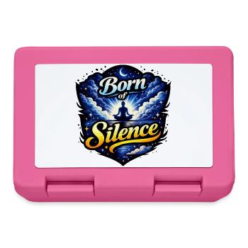 Born of Silence Meditation - Brotdose - Pink - Vorne