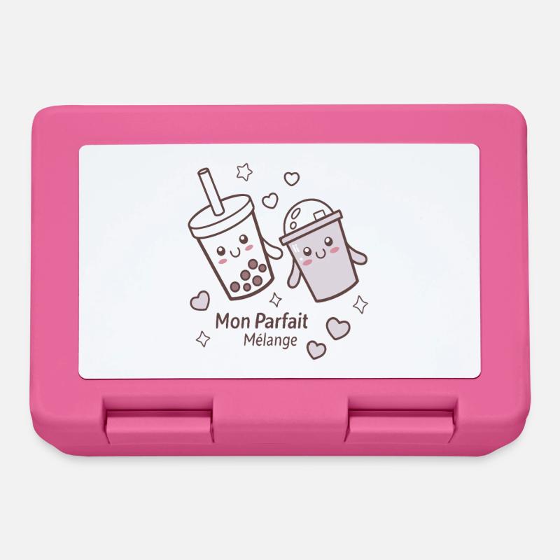Boba Amis: Mélange Parfait - Boîte à goûter - rose