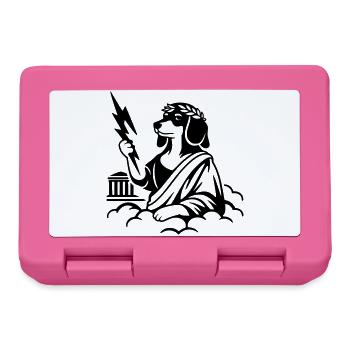 Zeus Wurstos Dackel - Brotdose - Pink - Vorne