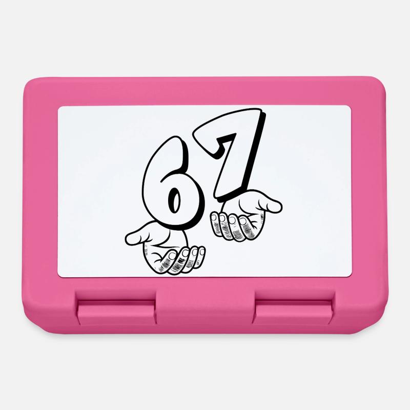 67 Six Sept - Boîte à goûter - rose