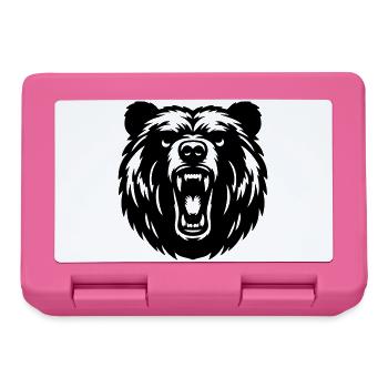 Russian Grizzly Bear – Strong Motive! - Lunchbox - pink - Front