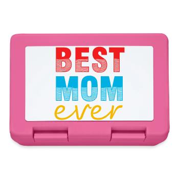 momBest Mom Ever Gift Shirt - Lunchbox - pink - Front