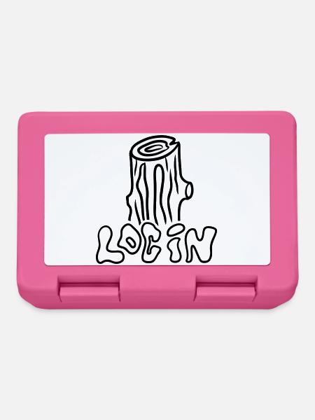 Connectez-vous - Boîte à goûter - rose