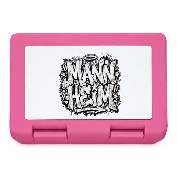 Mannheim Graffiti Hip Hop - Lunchbox - pink - Front