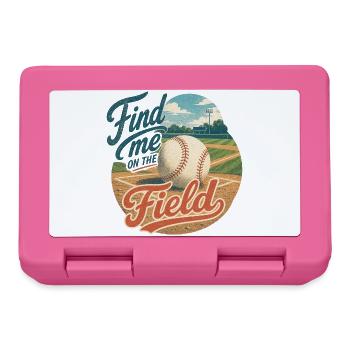 Find Me On The Field - Brotdose - Pink - Vorne