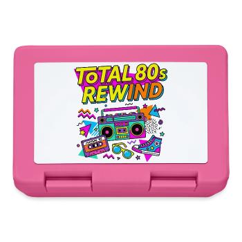 Total 80s Rewind - Brotdose - Pink - Vorne