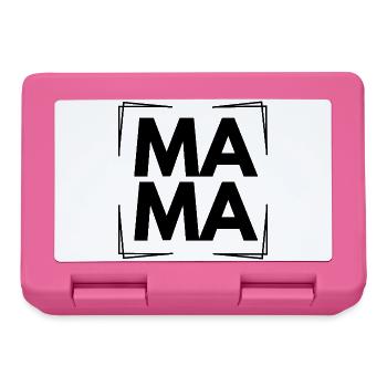 MAMA - Brotdose - Pink - Vorne