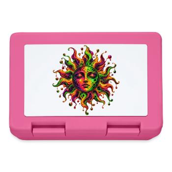 Solare Träumerei - Brotdose - Pink - Vorne