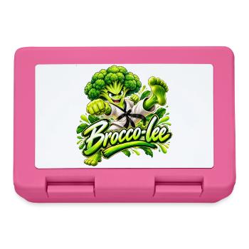 Brocco-Lee Karate Kraft - Brotdose - Pink - Vorne
