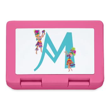 karneval m - Brotdose - Pink - Vorne