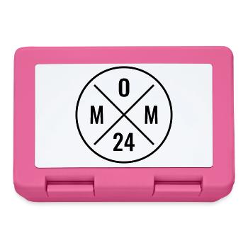 Maman 24 Bébé Naissance Mère Fête des mères Maman 2024 - Boîte à goûter - rose - Devant