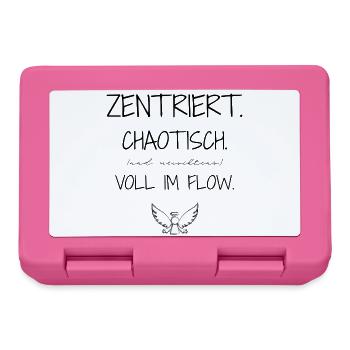 Statement design – irony meets everyday life - Lunchbox - pink - Front