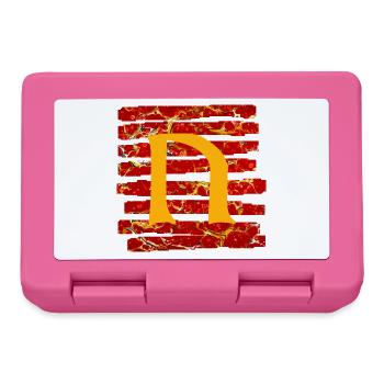 Strip E 232 N - Lunchbox - pink - Front